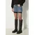 Jeans krilo Fiorucci Mid Blue Denim Mini Skirt