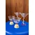 &k amsterdam  Komplet kozarcev za vino  Glass Tulip Caramel 200 ml 2-pack