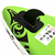 VIDAXL Set daske na napuhavanje za veslanje stojeći 305x76x15 cm zeleni