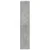 Pregrada / regal za knjige 4 razine sivi 143,5x29x143,5 cm drvo