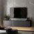 Hanah Home Neon Illuminated 382NRC1127 TV polica, Crna