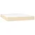 vidaXL vidaXL Box spring postelja z vzmetnico krem 140x190 cm blago, (20893708)