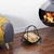 Aberto Design Dekorativni stalak 42x50x39cm, Crni
