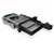 IcyBox Ohišje za trdi disk IB-173SSK za 1x 2,5 + 1x 3,5 v 1x 5,25 ležišče