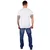 HARVEY MILLER Majica temno modra/bela