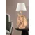 OPVIQ Stona lampa Horse White Gold