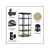 EPRO Metalna montažna ugaona polica Premium 180x90x40cm, metal-drvo, 875kg (5x175kg)