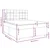 Vidaxl Box spring postelja z vzmetnico temno rjav 200x200 cm blago