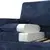 Set sofe 2 pcs Mornarsko plava Poliester