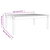 Vrtni stol 121x82,5x45 cm od masivne borovine