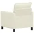 Vidaxl Kavč Krem 76 x 81 x 87,5 cm Blago