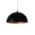 Brilagi - LED luster na sajli METALO 1xE27/40W/230V prečnik 40 cm crna/bakarna