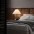 Opviq Stona lampa Luna-15254, 50x50x63 cm, IP20, Crno-bela