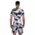 Venum Kompresiona majica Rashguard UFC Zenith Authentic Fight Week, Kratak rukav, Bela