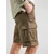 JACK & JONES Muške bermude 12274211, Maslinaste