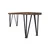 CAPOARTI Lesena klop RUSTIC HAIRPIN, 120 cm
