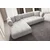 ATELIER DEL SOFA Ugaona garnitura Petra Left White