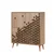 Hanah Home Komoda Multilux 95x111x36cm Hrast