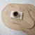 Hanah Home Klub sto Melted, 105x35x65 cm, Bež