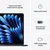 APPLE MacBook Air 15.3 inch M4 10-core CPU 10-core GPU 16GB 256GB SSD Midnight (MW1L3ZEA)