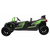 Buggy na akumulator za 4 osobe ATV RACING UTV2000 4x4- zeleni