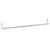 Karniše 2 kom bijelo-srebrne 60-105 cm aluminijske
