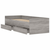 Vidaxl Posteljni okvir s predali siva sonoma 90x190 cm