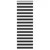 Zavjesa zebra crna 75x230 cm širina tkanine 70,9 cm poliester