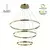 LED visilica F2047-130V SG
