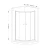 ARLETA Quadrantna tuš kabina 900x900 mm, prozorno steklo - 90x90 cm - Aqualine - 24 - Kvadrantne tuš kabine - 900 - 1850 - 900 - 4 - 14