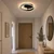 Brilliant - LED plafonsko svetlo REVOLA LED/33W/230V, prečnik 40 cm, crno