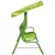vidaXL Otroški Gugalni Sedež Zelene Barve