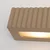 Sollux SL.1887 - Zidna svetiljka RIGATA 1xE27/15W/230V keramika/taupe