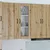 Vidaxl Stenski stekleni omarica LUCCA Artisan hrast 40 x 31 x 100 cm