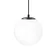 BRILAGI - Luster na sajli POLOS 1xE27/40W/230V prečnik 20 cm crna