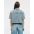 HUGO Bluza Gesila_1  moder denim / bela