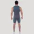 GymBeam OG1 Seamless Tanktop Grey/Blue
