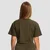 GymBeam Women‘s Limitless Cropped T-Shirt Espresso