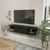 Hanah Home TV Komoda Ibarra, 120x23,4x29,6 cm, Antracit
