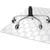Decormat Podloga za stol 3d square pattern 120x90 cm 15 cm
