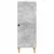 Kreveta Betonska siva 33 x 34,5 x 90 cm Konstruirano drvo
