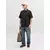 Jack & Jones Srajca Nantucket Double 12291812 Črna Regular Fit