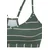 BENCH Bikini zgornji del kremna/temno zelena