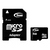 TEAM GROUP Micro SDHC 4GB Class 10+SD Adapter TUSDH4GCL1003 crni