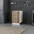 Hanah Home kuhinjski element Minar 4162, 50 cm, beli / dore