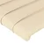 LED uzglavlje krem 103 x 16 x 118/128 cm od tkanine