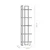 Hanah Home Polica 45x180x22cm Bela