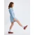 MANGO KIDS Obleka MARTA moder denim