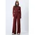Trend Alacati Stili Ženski komplet bluza i pantalone Alc-X12480, Bordo
