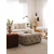 Atelier del Sofa Tabure 80x40x80cm, Krem